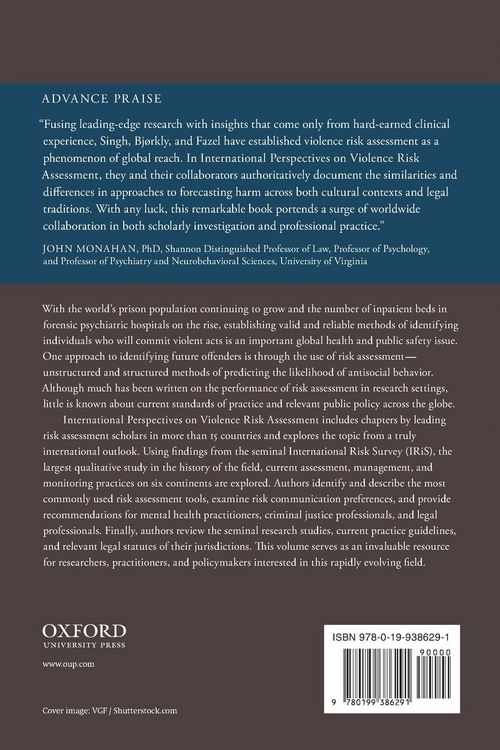 Produktbild: International Perspectives on Violence Risk Assessment