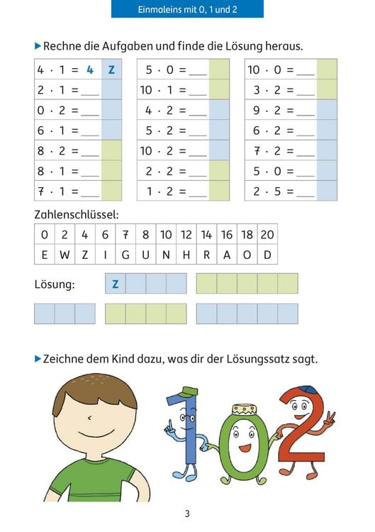 Produktbild: 1x1 lernen 2./3. Klasse &Uuml;bungsblock
