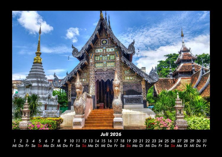 Produktbild: Indonesiens Sch&ouml;nheit 2026 Fotokalender DIN A3