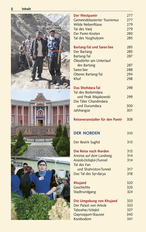 Produktbild: TRESCHER Reisef&uuml;hrer Tadschikistan