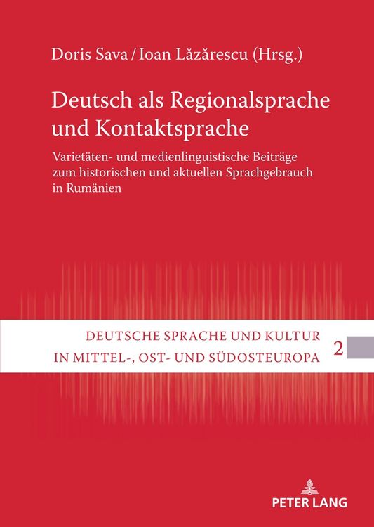 Produktbild: Deutsch als Regionalsprache und Kontaktsprache