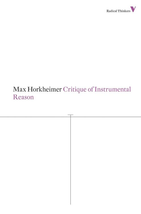 Produktbild: Critique of Instrumental Reason