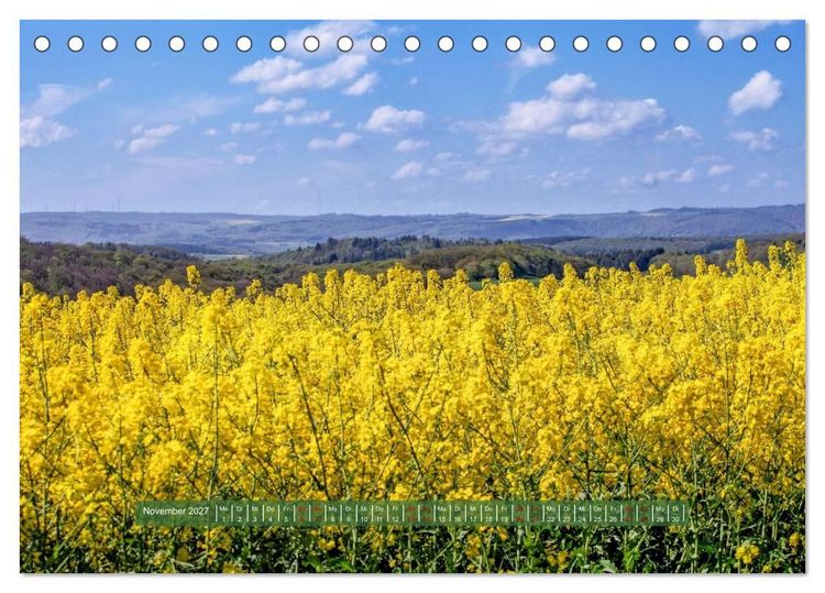 Produktbild: Feldansichten (Tischkalender 2027 DIN A5 quer), CALVENDO Monatskalender