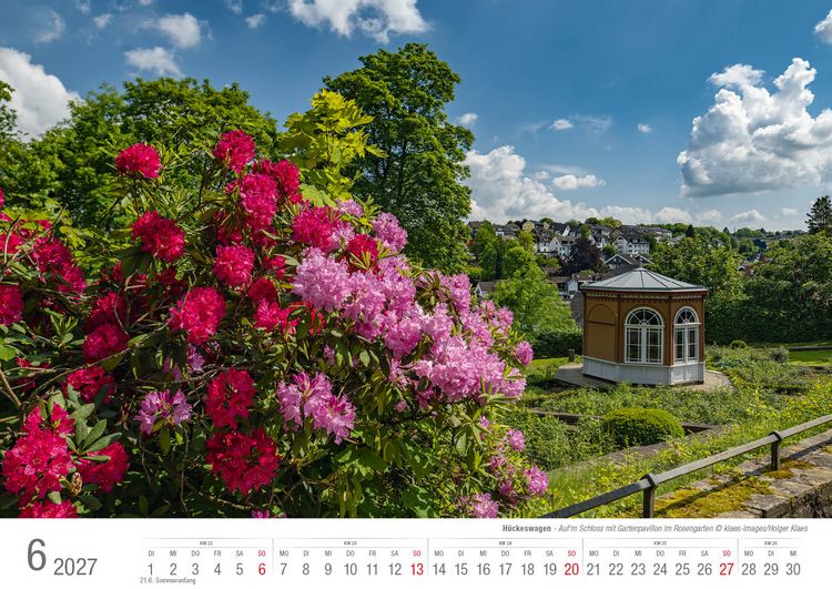 Produktbild: H&uuml;ckeswagen 2027 Bildkalender A3 quer Spiralbindung
