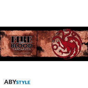 Produktbild: ABYstyle - Game of Thrones - Targaryen 460 ml Tasse