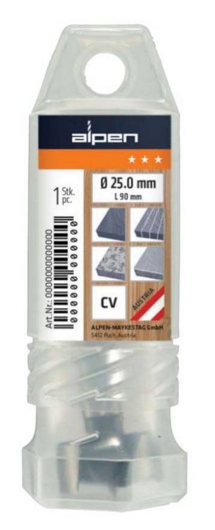 Produktbild: Alpen 0023601400100 Forstnerbohrer 14mm Gesamtl&auml;nge 90mm 1St.