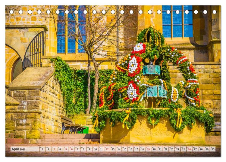 Produktbild: Kornwestheim - Impressionen einer Kreisstadt (Tischkalender 2026 DIN A5 quer), CALVENDO Monatskalender