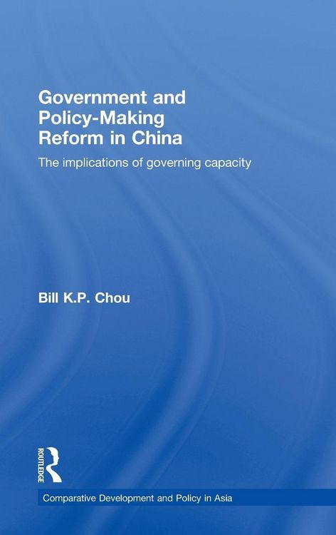 Produktbild: Government and Policy-Making Reform in China