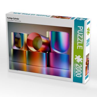 Produktbild: CALVENDO Puzzle Zylinder | 2000 Teile Lege-Gr&ouml;&szlig;e 90x67cm Foto-Puzzle f&uuml;r gl&uuml;ckliche Stunden