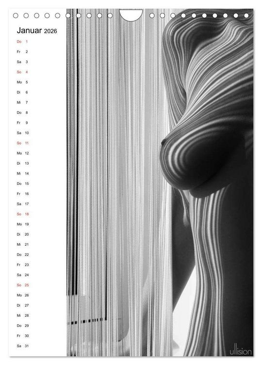 Produktbild: Akt abstrakt (Wandkalender 2026 DIN A4 hoch), CALVENDO Monatskalender