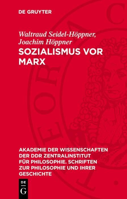 Produktbild: Sozialismus vor Marx