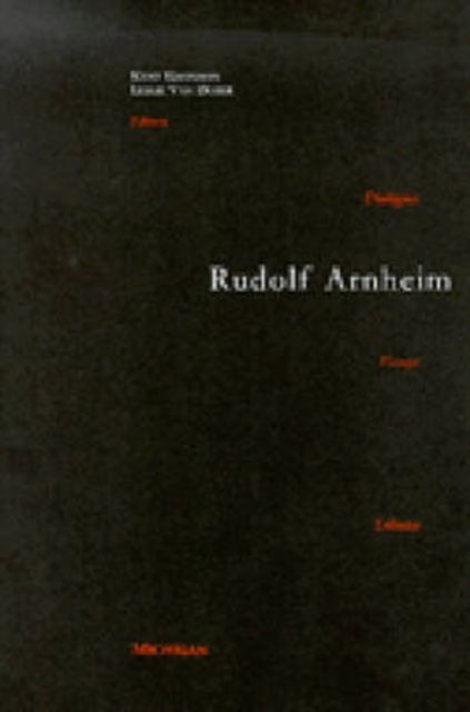 Produktbild: Arnheim, R: Rudolf Arnheim
