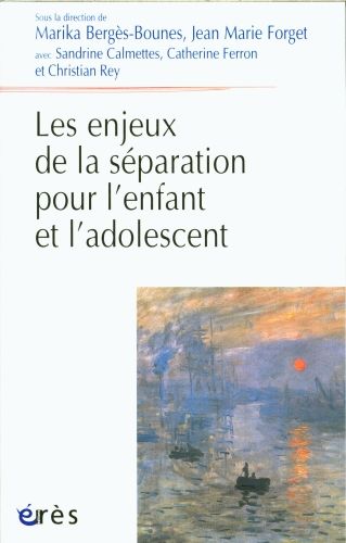 Produktbild: Les enjeux de la s&eacute;paration pour l'enfant et l'adolescent