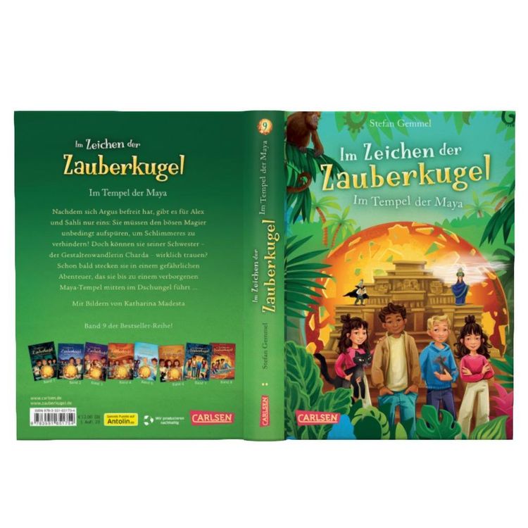 Produktbild: Im Zeichen der Zauberkugel 9: Im Tempel der Maya