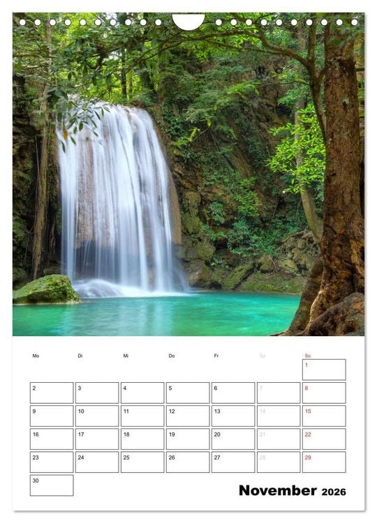 Produktbild: THAILAND - Mein Urlaubsplaner (Wandkalender 2026 DIN A4 hoch), CALVENDO Monatskalender