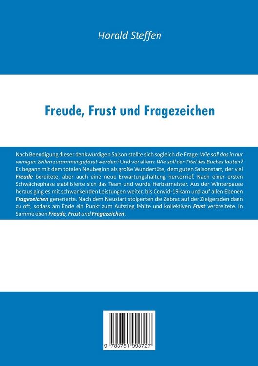 Produktbild: Freude, Frust und Fragezeichen