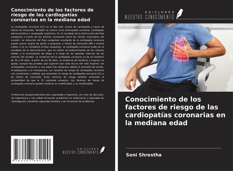 Produktbild: Conocimiento de los factores de riesgo de las cardiopat&iacute;as coronarias en la mediana edad