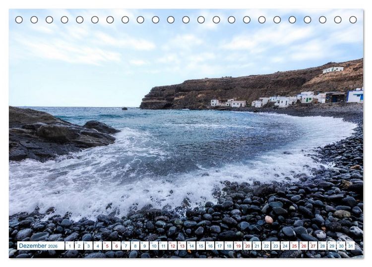 Produktbild: Fuerteventura, die ungez&auml;hmte Kanareninsel (Tischkalender 2026 DIN A5 quer), CALVENDO Monatskalender