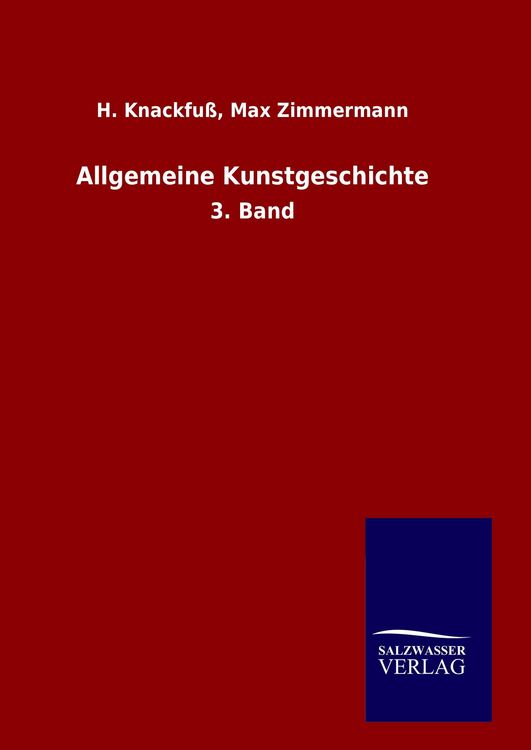 Produktbild: Allgemeine Kunstgeschichte