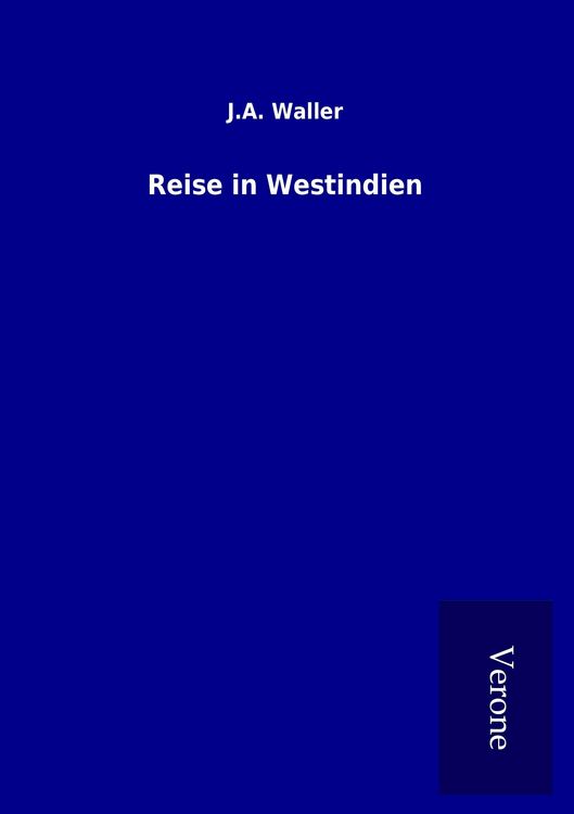 Produktbild: Reise in Westindien