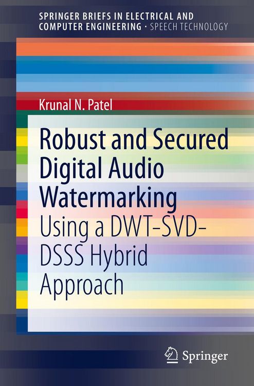 Produktbild: Robust and Secured Digital Audio Watermarking