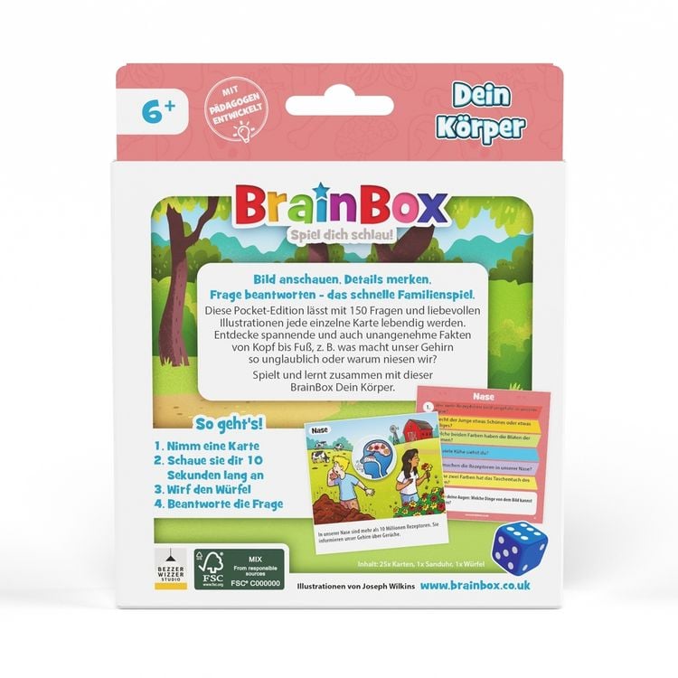 Produktbild: BrainBox Pocket - Dein K&ouml;rper