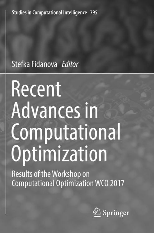 Produktbild: Recent Advances in Computational Optimization