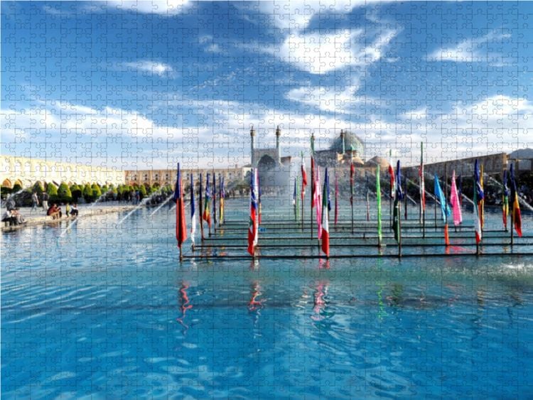 Produktbild: CALVENDO Puzzle Ein Motiv aus dem Kalender Iran - Neue Ansichten | 1000 Teile Lege-Gr&ouml;&szlig;e 64x48cm Foto-Puzzle f&uuml;r gl&uuml;ckliche Stunden