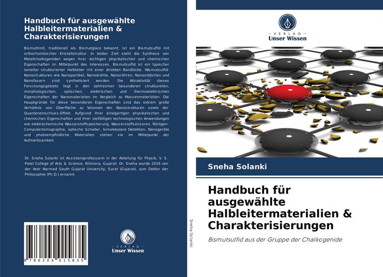 Produktbild: Handbuch f&uuml;r ausgew&auml;hlte Halbleitermaterialien & Charakterisierungen