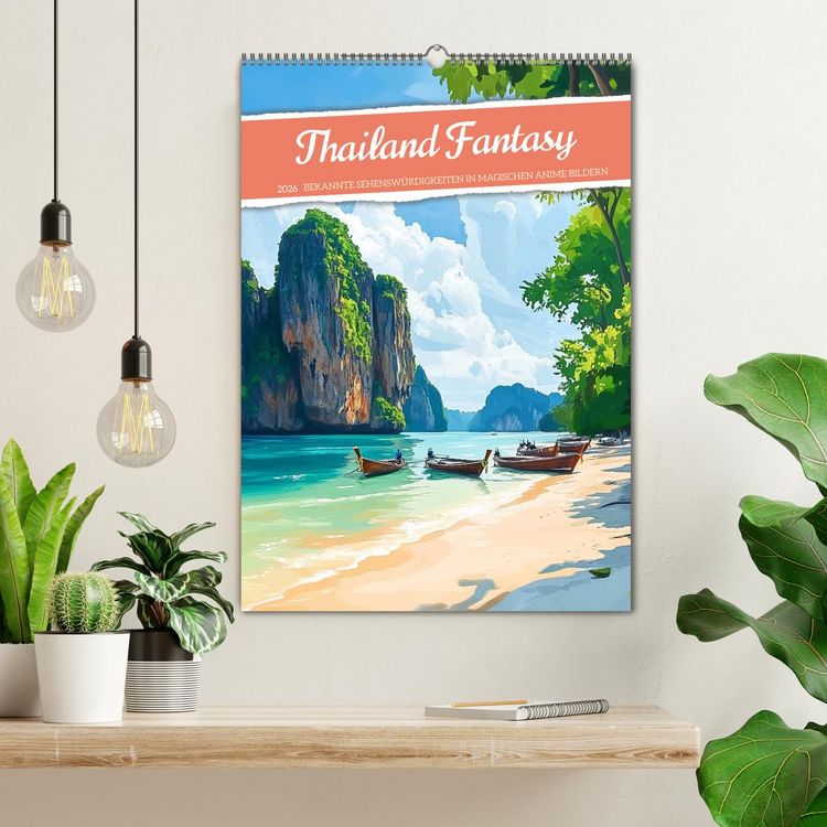 Produktbild: Thailand Fantasie (Wandkalender 2026 DIN A2 hoch), CALVENDO Monatskalender