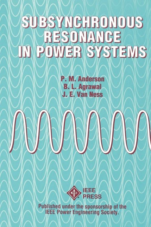 Produktbild: Subsynchronous Resonance in Power Systems