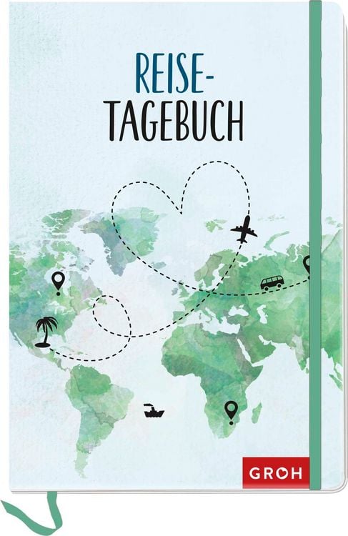 Produktbild: Reisetagebuch (Weltkarte)
