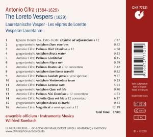 Produktbild: Antonio Cifra: The Loreto Vespers