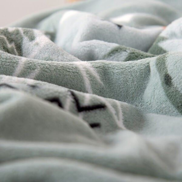 Produktbild: Babybest&reg; 1440270014 - Nordic Forest Microfaserflausch-Decke, 75 x 100 cm, 100% Polyester