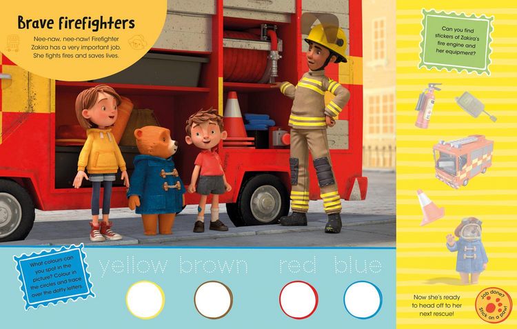 Produktbild: My Important Jobs Sticker Book
