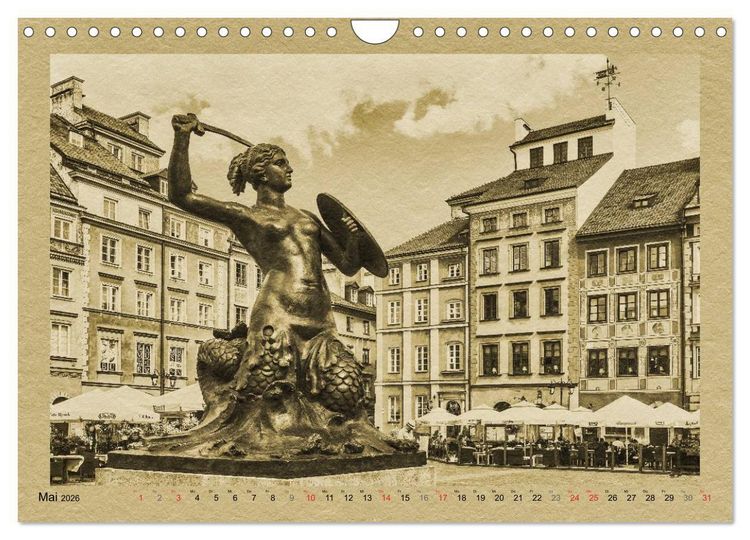 Produktbild: Polen &ndash; Ein Kalender im Zeitungsstil (Wandkalender 2026 DIN A4 quer), CALVENDO Monatskalender