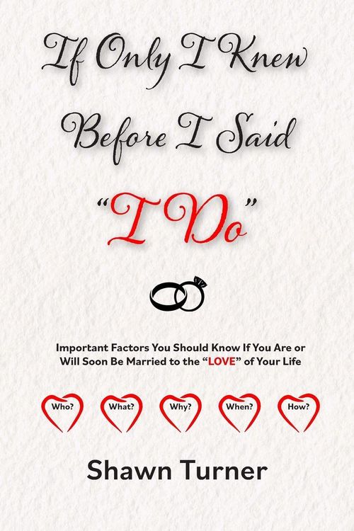 Produktbild: If Only I Knew Before I Said "I Do"