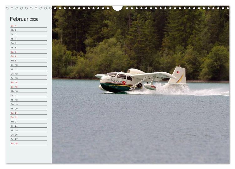 Produktbild: Faszination Wasserflugzeuge (Wandkalender 2026 DIN A3 quer), CALVENDO Monatskalender