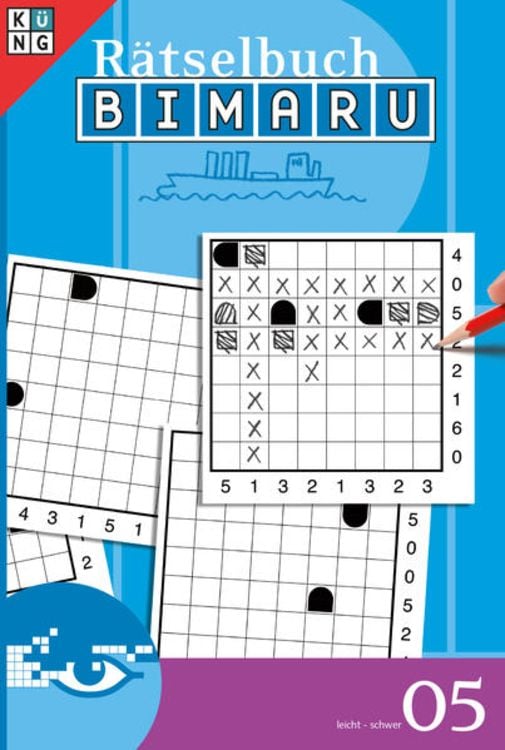 Produktbild: Bimaru Rätselbuch 05 (Schiffe versenken)