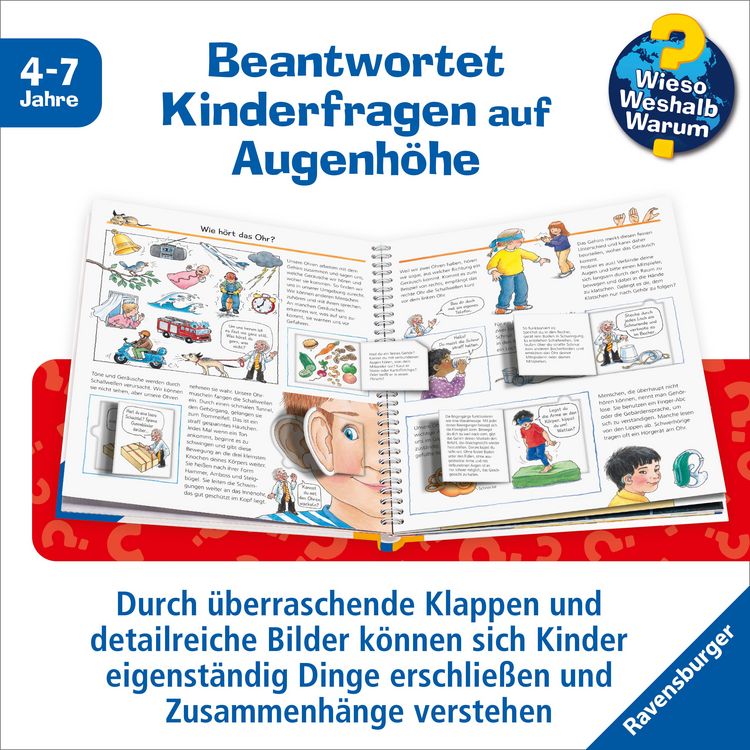 Produktbild: Wieso? Weshalb? Warum? Kernreihe, Band 31 - Experimentieren mit allen Sinnen