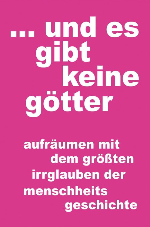 Produktbild: ...und es gibt keine g&ouml;tter