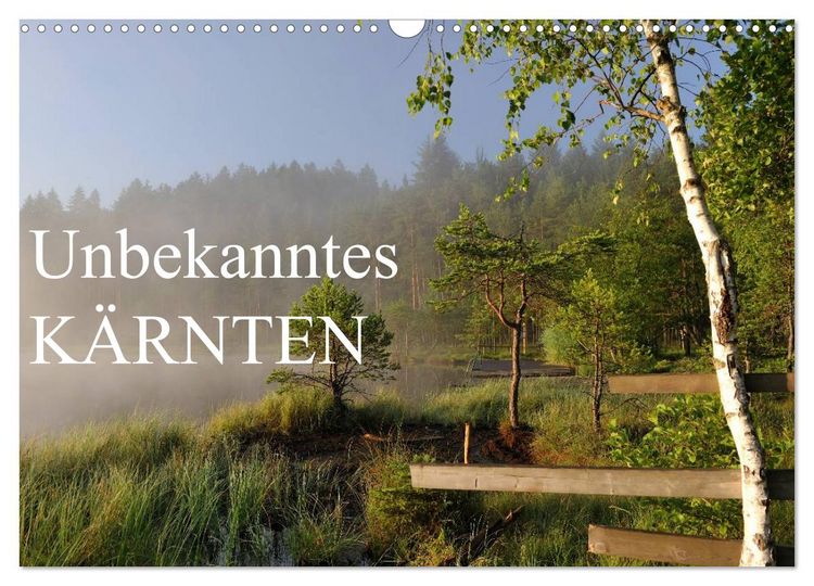 Produktbild: Unbekanntes K&auml;rnten (Wandkalender 2026 DIN A3 quer), CALVENDO Monatskalender