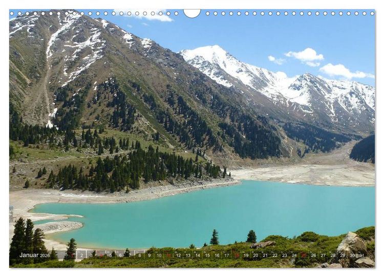 Produktbild: Kasachstan - Eine Bilder-Reise (Wandkalender 2026 DIN A3 quer), CALVENDO Monatskalender