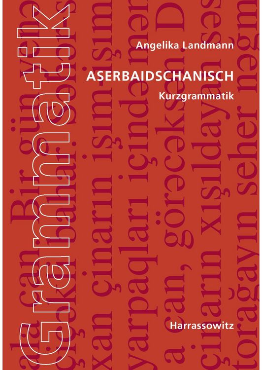 Produktbild: Aserbaidschanisch. Kurzgrammatik