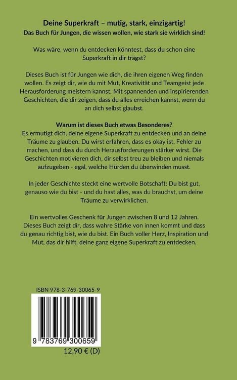 Produktbild: Deine Superkraft - mutig, stark, einzigartig!