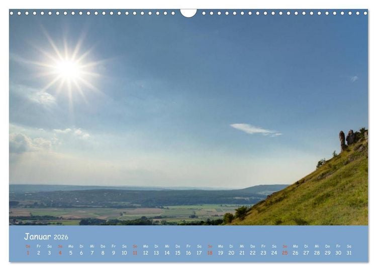 Produktbild: Das Walberla - Der Hausberg der Franken (Wandkalender 2026 DIN A3 quer), CALVENDO Monatskalender