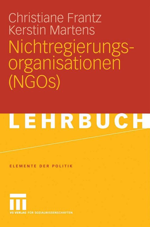 Produktbild: Nichtregierungsorganisationen (NGOs)