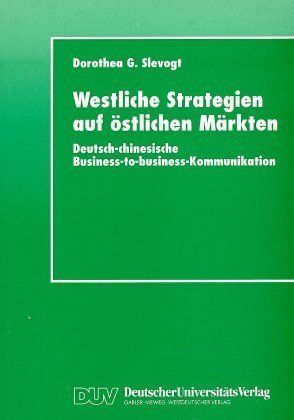 Produktbild: Westliche Strategien auf &ouml;stlichen M&auml;rkten