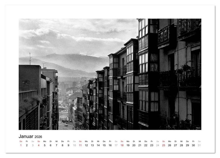 Produktbild: Bilbao - Bilder einer Stadt (Wandkalender 2026 DIN A3 quer), CALVENDO Monatskalender