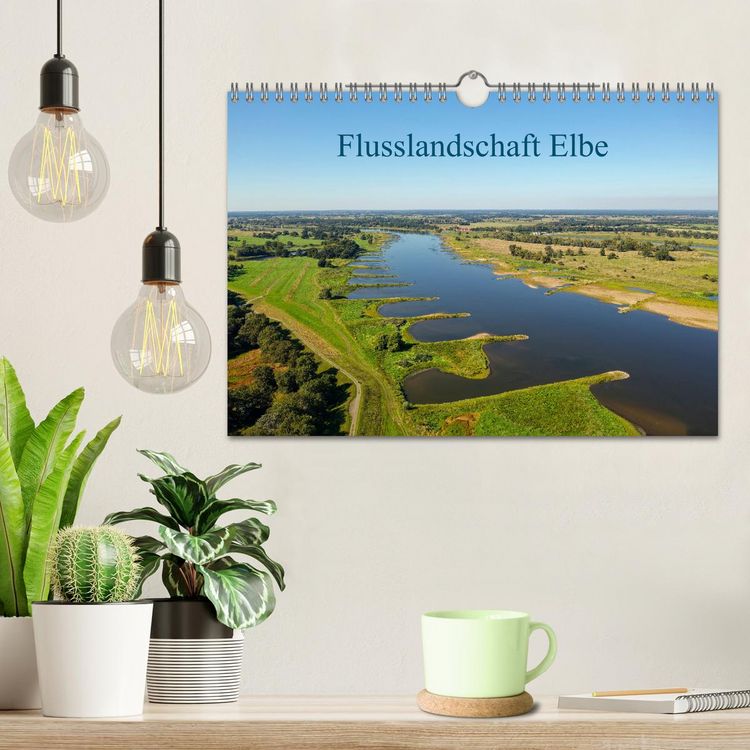 Produktbild: Flusslandschaft Elbe (Wandkalender 2026 DIN A4 quer), CALVENDO Monatskalender